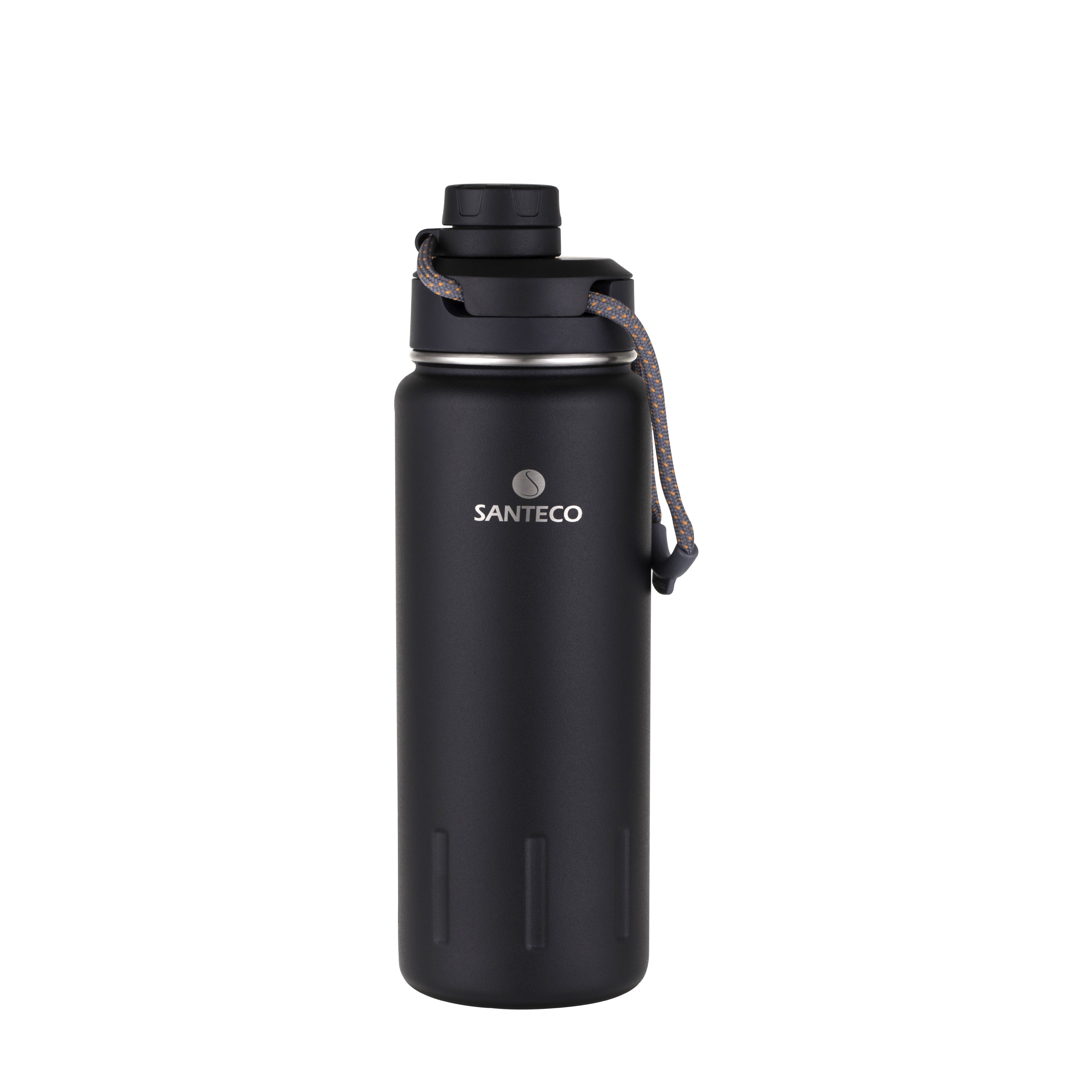 SANTECO Ktwo Sports Bottle, 24 oz, Stainless Steel, Vacuum Insulated