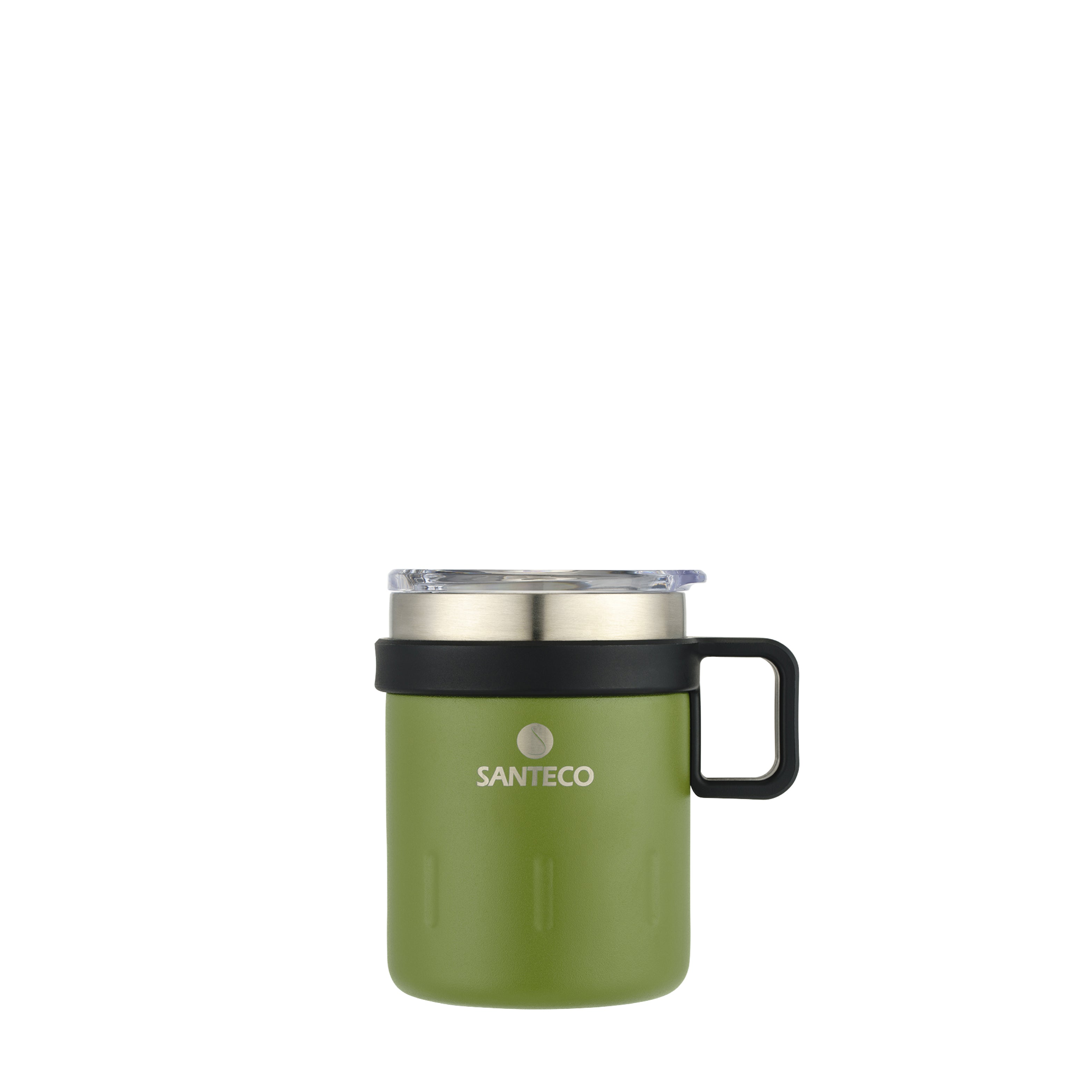 SANTECO Kemi Thermal Mug, 12 oz, Stainless Steel, Vacuum Insulated